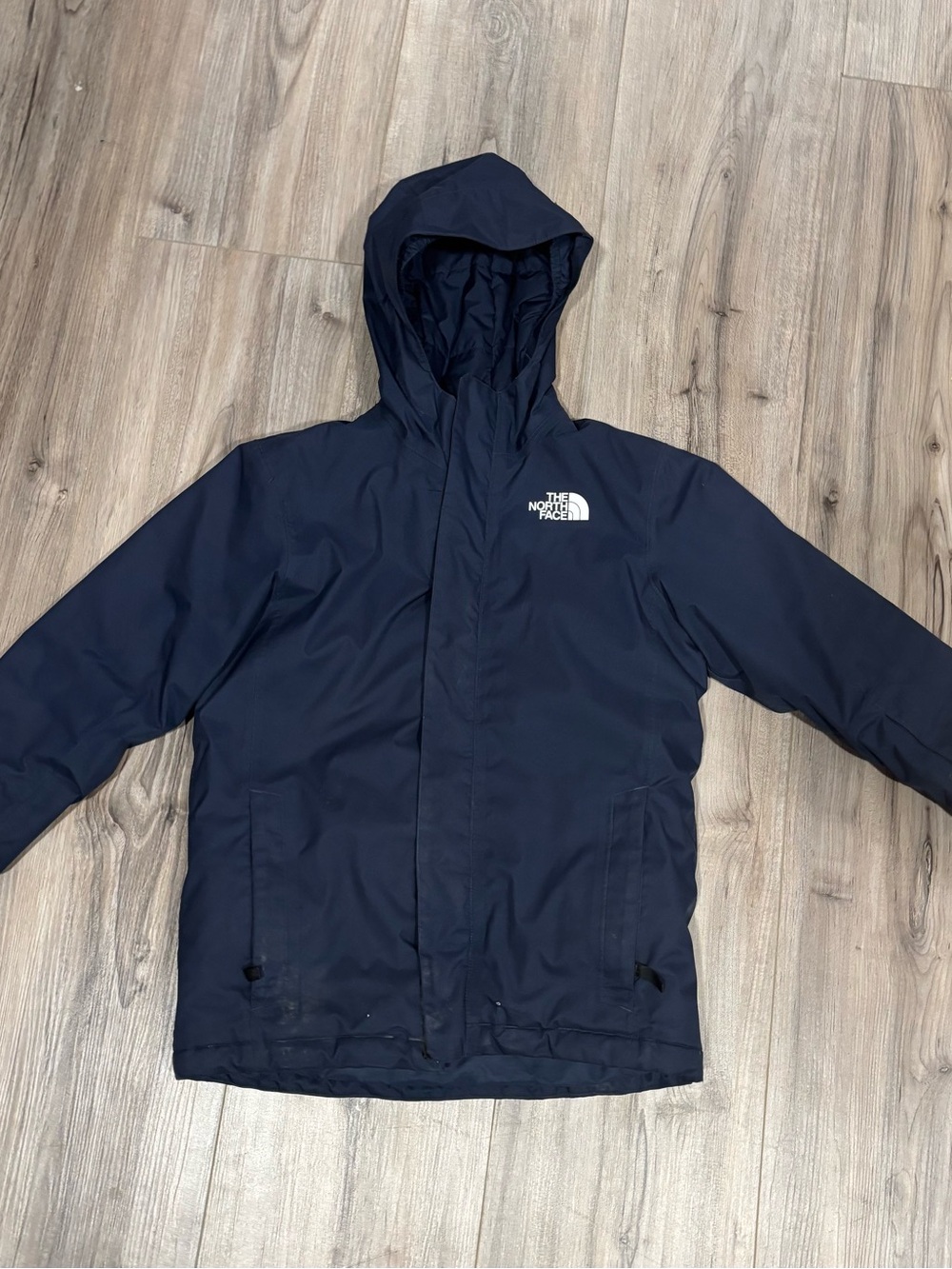 The North Face Navy Hooded Jacket